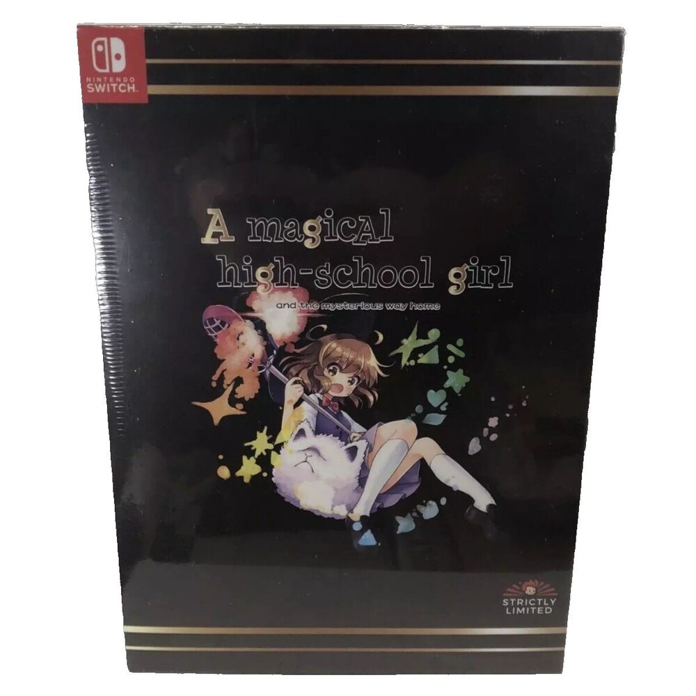 A Magical High School Girl Collectors Edition Nintendo Switch Sealed Box Tear
